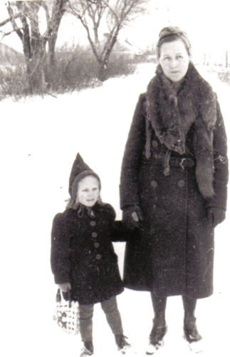 Meine Mutter mit Schwester Ilse